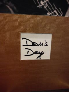 Doris Day Autograph Young Beautiful Display Signed Signature COA 
