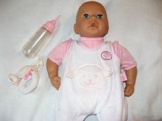 Baby Annabell by Zapf Creation 2002 with Accessories Interactive Doll 