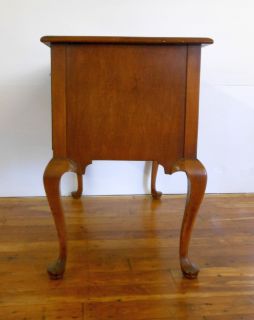   Desk or Dresser Queen Anne Style Tiger Maple VENEERS C 1938