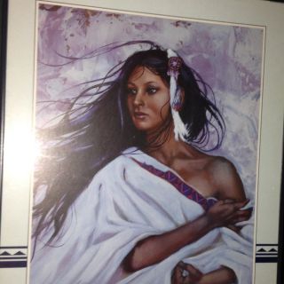    Indian Woman In White Picture By Penny Ann Ross Or Alawa sta we ches
