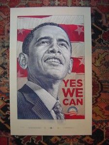   Obama 2008 Campaign Poster Antar Dayal Limited Print 2444 5000
