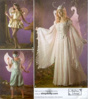 Sz 14 20 Fairy Costume Sewing Pattern Simplicity 3675
