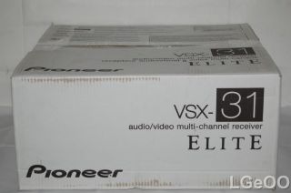 Pioneer Elite Receiver 7 1 Channel 3D Ready VSX 31