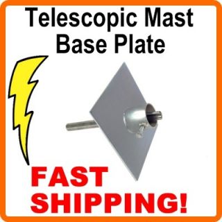 EZ32A Telescopic Antenna Mast Heavy Duty Ground Plate