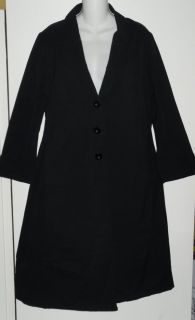 Lilith Black Anthony Coat Sz L $687 50