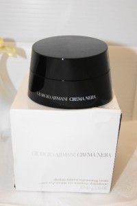 Armani Crema Nera Obsidian Mineral Regenerating Cream 1 76 oz BNIB 
