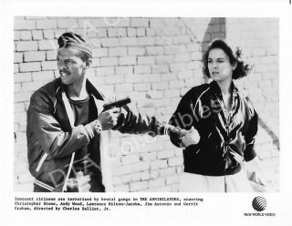 The Annihilators 1985 Levon Lacey Becky Harris BW Still