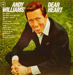   and promotional lp records cassettes and more andy williams dear heart