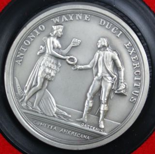 General Anthony Wayne Americas First Medals U s Mint Pewter w Display 