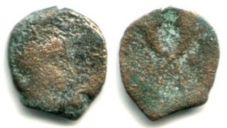 bronze ae13 nabataeans of aretas iv 9b c a d 40
