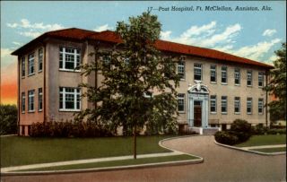 Anniston Al Fort McClellan Hospital Old PC