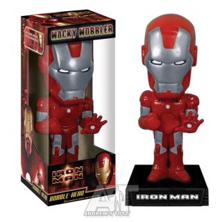 Iron Man Red Silver Target Exclusive Bobble Head Wobble