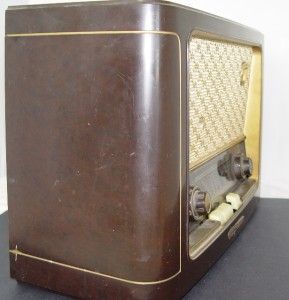 Vintage Grundig Majestic 1047 Table Radio Great Old German Tube Radio 