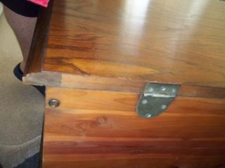 Vintage Hope Chest Lane Cedar Lined Trunk Storage by Lane with Key 