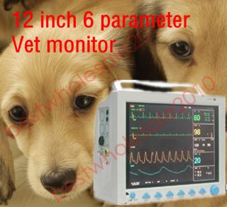 Parameter 12 1 Patient Monitor Vet Veterinary Animal