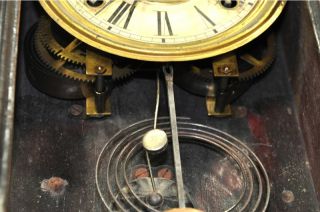 another great old antique mantel clock sessions springs are not 