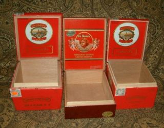   Gianna Wooden Cigar Boxes Purses Crafts Jewelry Gift Boxes Reds