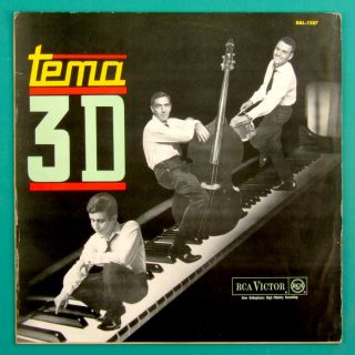 LP Tema 3D Trio Bossa Nova Jazz Samba Groove MPB Brazil