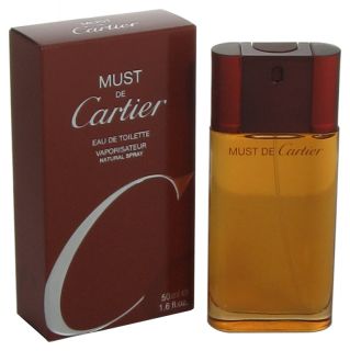 New Must de Cartier Perfume for Women EDT Spray 1 6 oz 50 Ml 