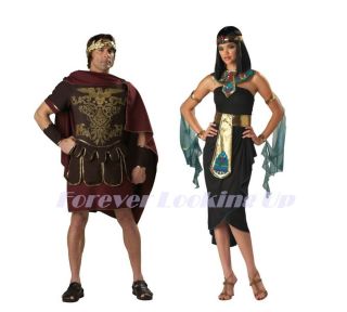 Couples Marc Antony and Cleopatra Halloween costumes SM 3X