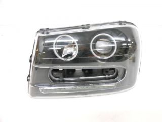 Anzo USA 111127 Blk Projectors w Halo Headlight Assembly 02 05 Chevy 