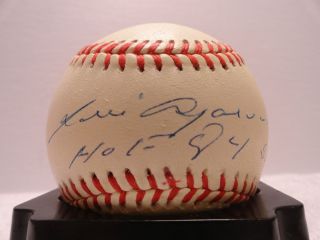 Luis Aparicio Signed OAL Baseball PSA DNA Auto Autograph