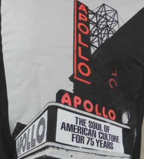 Apollo Theater Soul of American Culture 75 Years New York T Shirt 