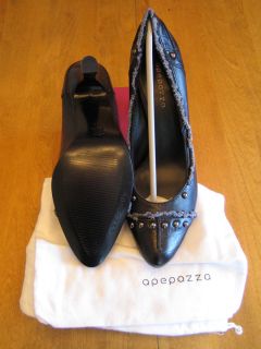 APEPAZZA   Marimba   Womens Shoes   black   Size 40   NEW
