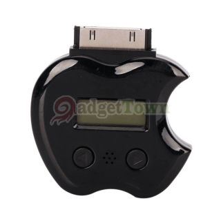 New Apple Design FM Transmitter for iPod Nano iPhone Black USA