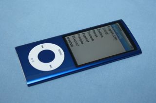 Apple iPod Nano 5th Gen A1320 8GB Blue Media Player MC037LL A A1 