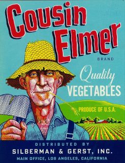 brand cousin elmer variation type vegetable origin los angeles ca 