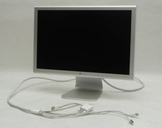 Apple Mac Cinema Display A1081 20 60GHz 1680x1050 Wide Screen LCD DVI 