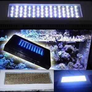 Aquarium LED 120W Reef Live Coral Hydroponic Light Hood