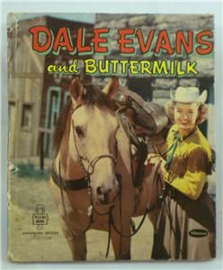 1956 Dale Evans Buttermilk Whitman Tell A Tales Signed Roy Rogers 