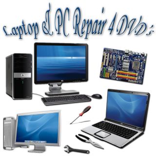 DVDs Motherboard Apple Mac PC Laptop Repair Service Manuals 