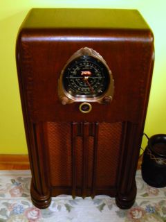 Antique Vintage Tube Radio Console Zenith 6S254