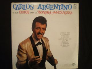 Carlos ArgentinoExitos Sonora Matancera SEALED LP New