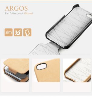 SPIGEN SGP iPhone 5 Leather Case Argos Series White