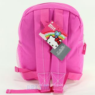 Hello Kitty Sanrio Pink Argyle Print 10 Toddler Mini Backpack   Girls 