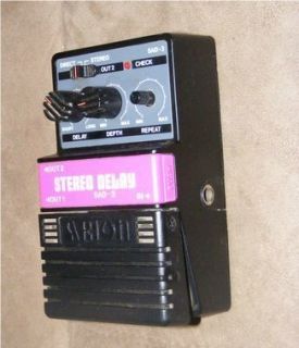 Arion Stereo Delay Sad 3 Guitar Effects Pedal