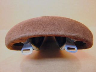 New Old Stock Arius Gran Carrera Special Saddle w Brown Suede Cover 