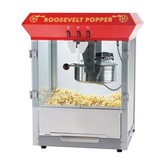 Product Description This Roosevelt bar style antique popcorn machine 