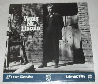 SEALED MOVIE LASERDISC 1939 JOHN FORD YOUNG Mr. LINCOLN HENRY FONDA 