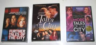 Tales of the City  3 Disc/PLUS++Further/More/DVD LOT/Sealed/NEW