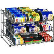 Wire Can Dispensers Food Can Storage and Organizers White Color