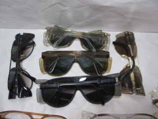 lot 22 bold aviator safety glasses sunglasses goggles frames with side 