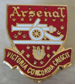 Arsenal Original 90s Gunners Crest Type Design Large