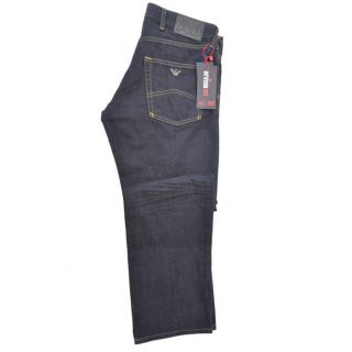 Armani Jeans J25 Dark Blue Regular Fit Jeans US 33 EU 49