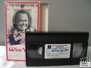 Say Yes VHS Jonathan Winters Art Hindle Lissa Layng 043396606296 