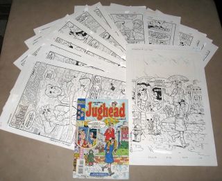   Jughead #113 Comic Art from Archie Comics Signed by Rex W. Lindsey